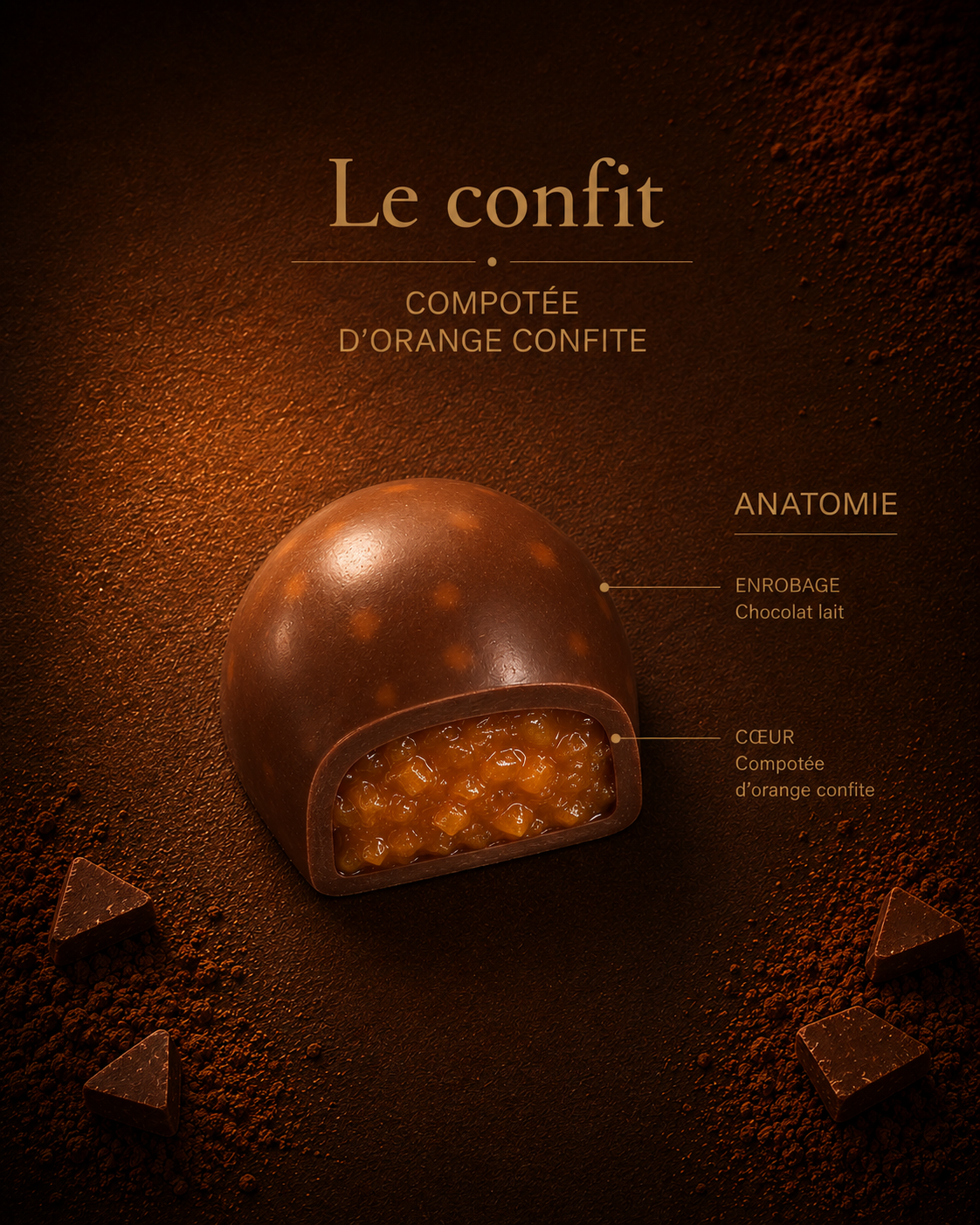 Confit Orange Lait