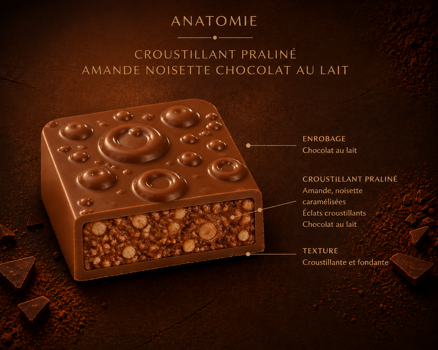 Croustillant Praliné Lait