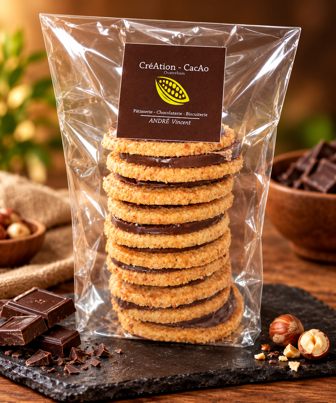 Sablé chocolat lait