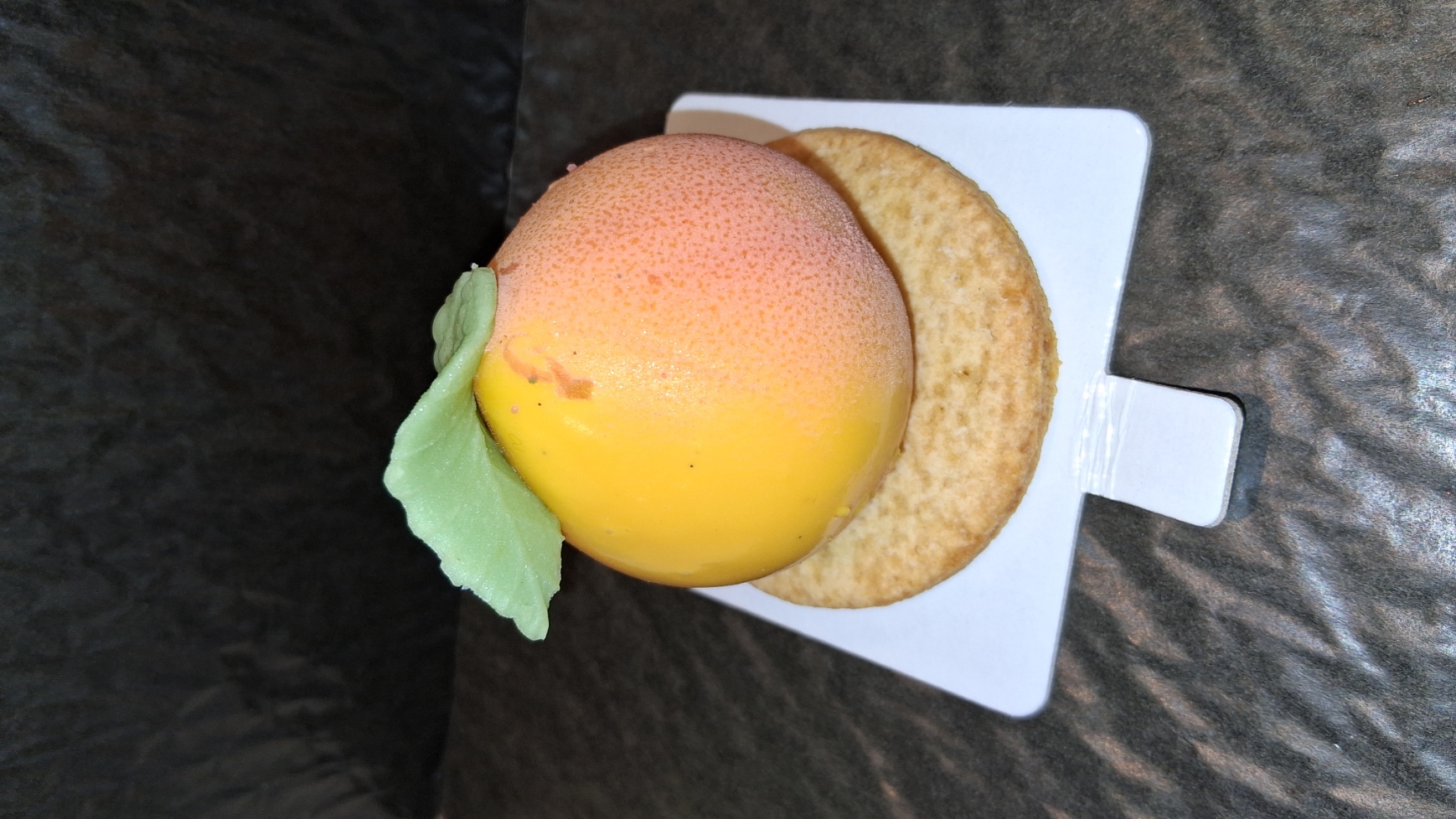 Pèche: Mousse pêche, insert pêche